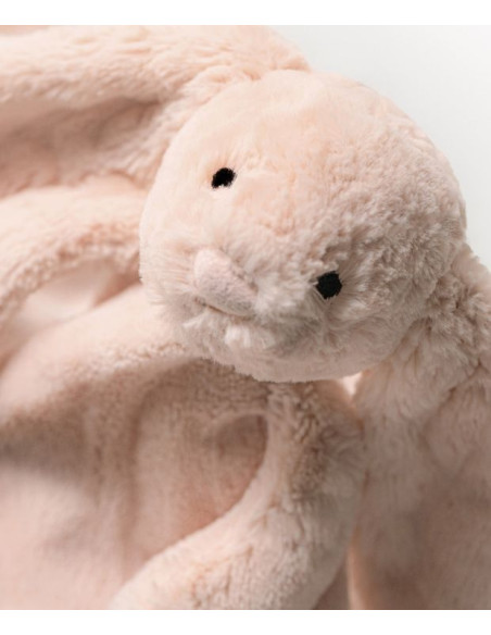 Króliczek Kocyk Pudrowy Róż 70 cm