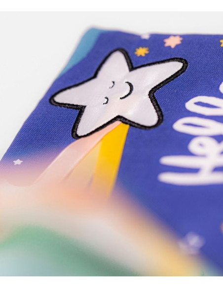 „Hello Moon” Książeczka Sensoryczna dla Dzieci