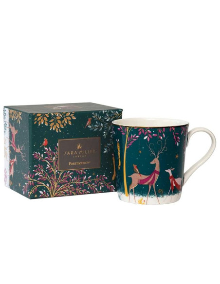 Leśne Opowieści Jelonki  Kubek Porcelanowy w Ozdobnym Pudełku