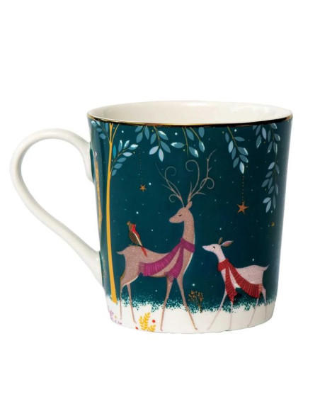 Leśne Opowieści Jelonki  Kubek Porcelanowy w Ozdobnym Pudełku