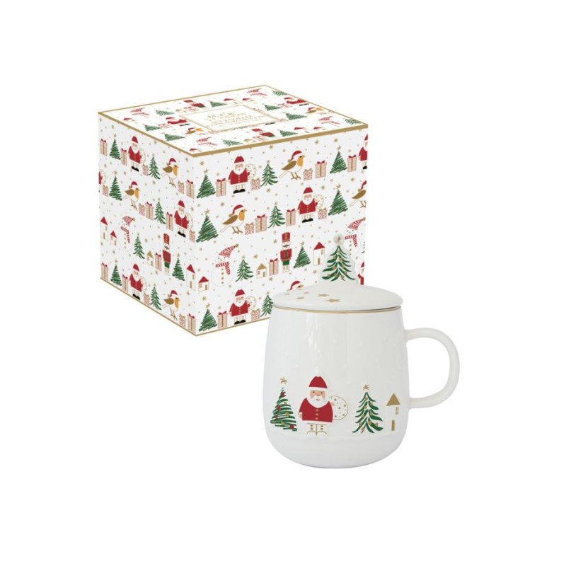 Magia Świąt Mikołaj Kubek Porcelanowy...