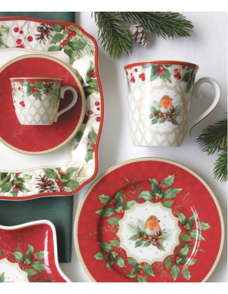 Rudzik Filiżanka Porcelanowa w Ozdobnym Pudełku 400 ml