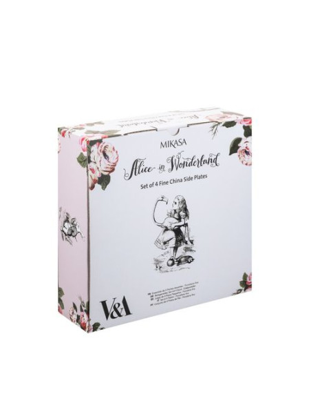 Alicja w Krainie Czarów Talerze Płaskie Porcelanow