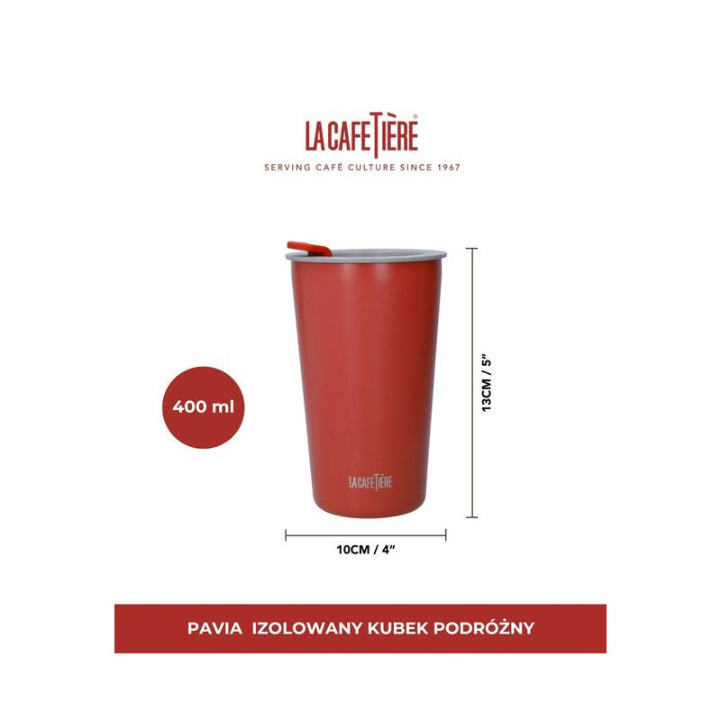 La Cafetiere Pavia Izolowany Kubek...
