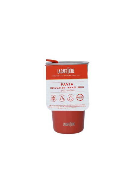 La Cafetiere Pavia Izolowany Kubek Podróżny 400 ml