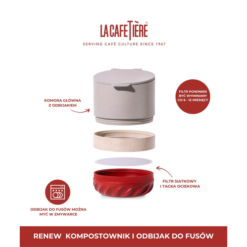 La Cafetiere Kompostownik Renew i...