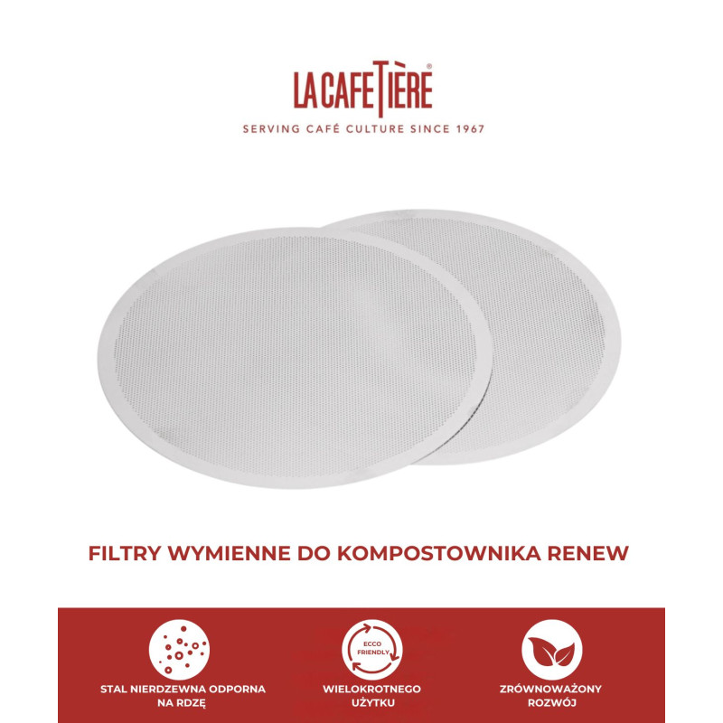 La Cafetiere Wymienny Filtr Siatkowy...