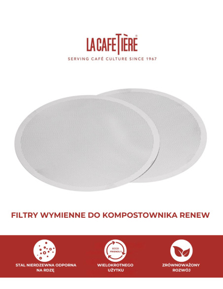 La Cafetiere Wymienny Filtr Siatkowy do Kompostownika