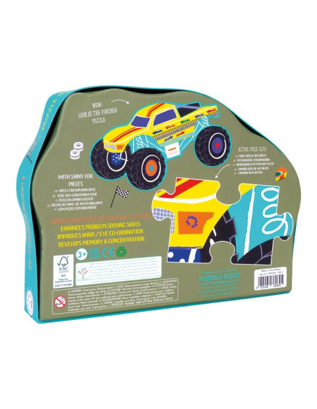 Samochody Puzzle 20 elementów