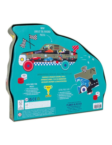 Samochody Puzzle 40 elementów