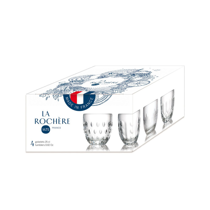 Troquet Szklanki 4 szt. 200 ml