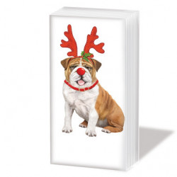 Renifery serwetki 33x33cm 3 warstwowe