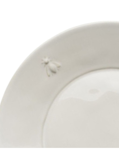 Abeille Talerzyk Deserowy Ceramiczny Kremowy