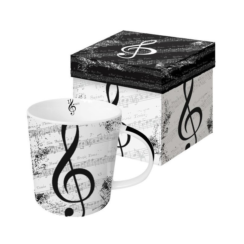 Klucz Wiolinowy Kubek Porcelanowy w...