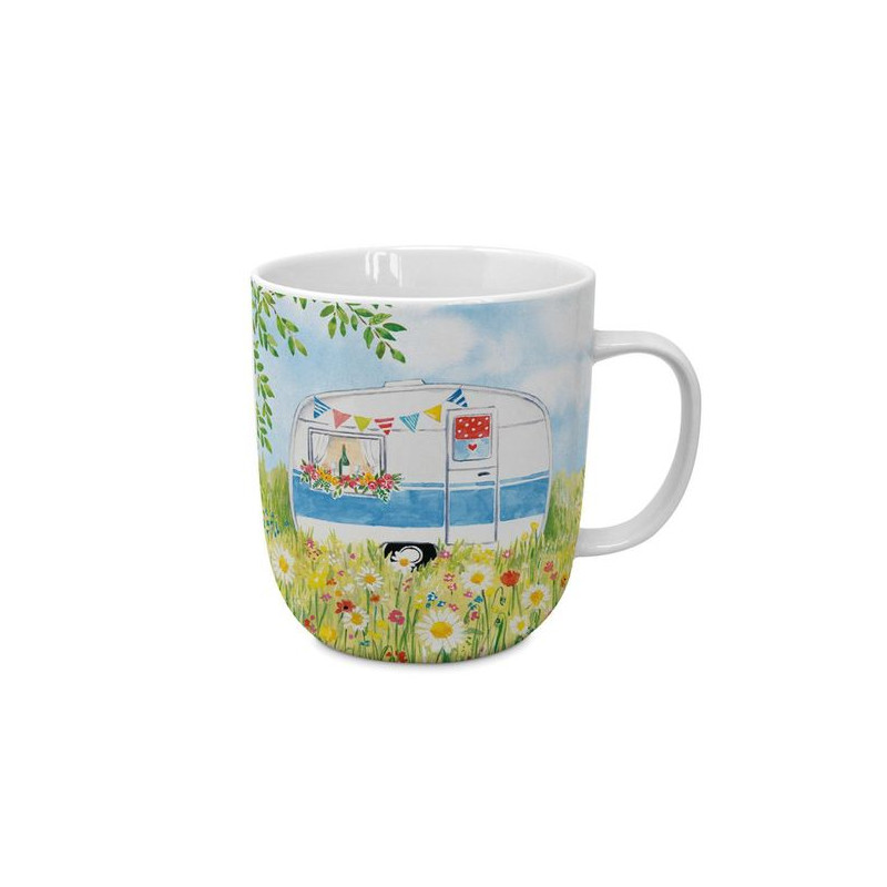 Wesoły Camping Kubek Porcelanowy 400 ml