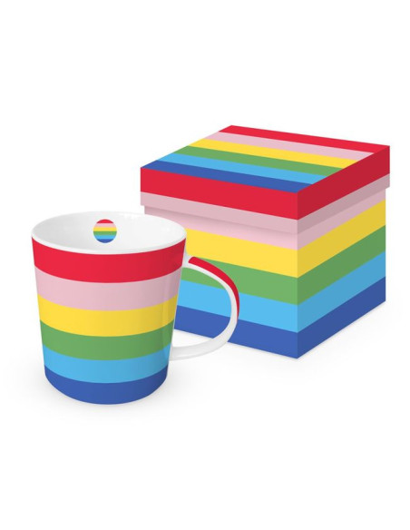 Tęcza Kubek Porcelanowy w Ozdobnym Pudełku 350 ml