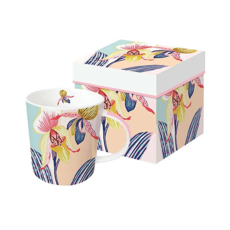 Storczyki Kubek Porcelanowy w...