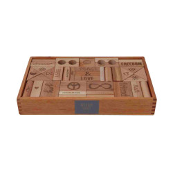 Drewniane Klocki Peace &...