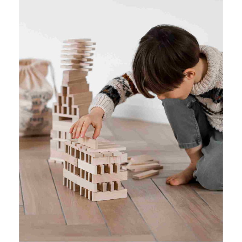 Drewniane Klocki Architektoniczne w...