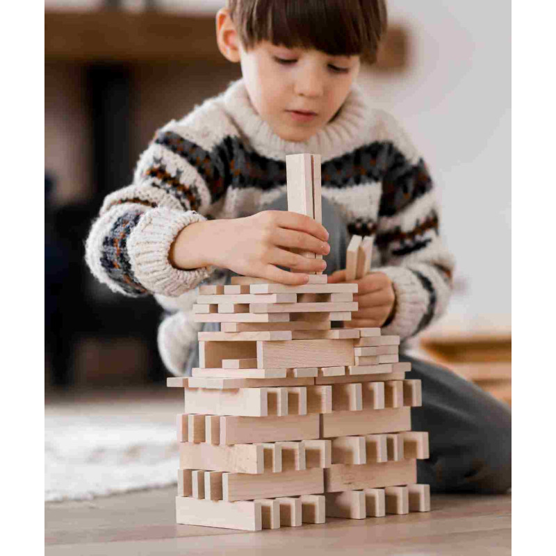 Drewniane Klocki Architektoniczne w...