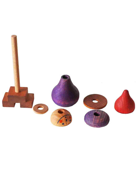 Układanka LALA Stick Fig No.06 – Kolorowa 