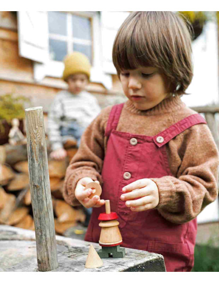 Układanka LALA Stick Fig No.06 – Kolorowa 
