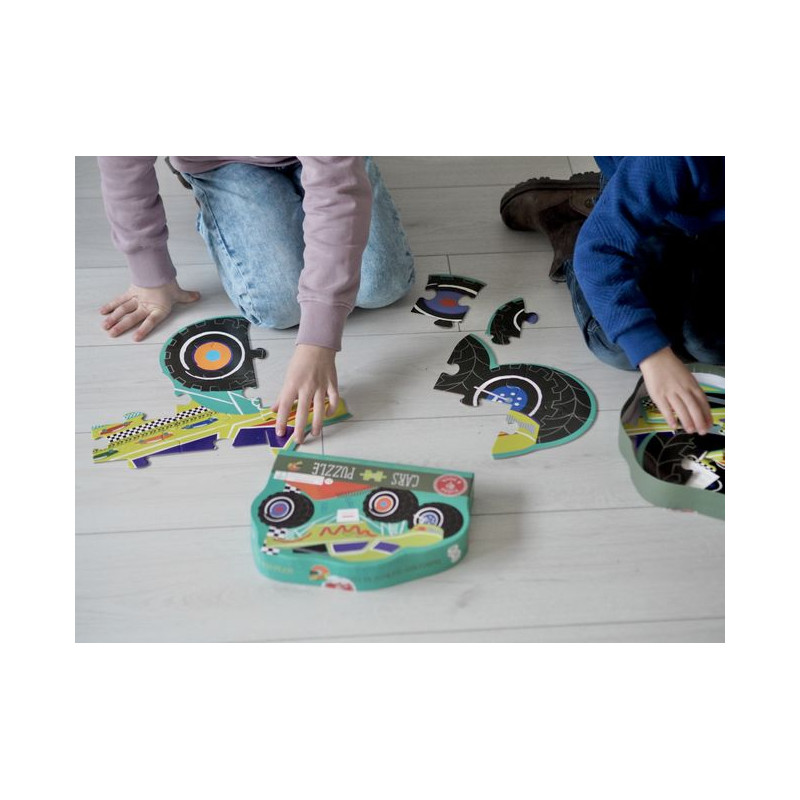 Samochody Puzzle 20 elementów