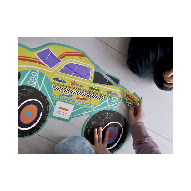 Samochody Puzzle 20 elementów