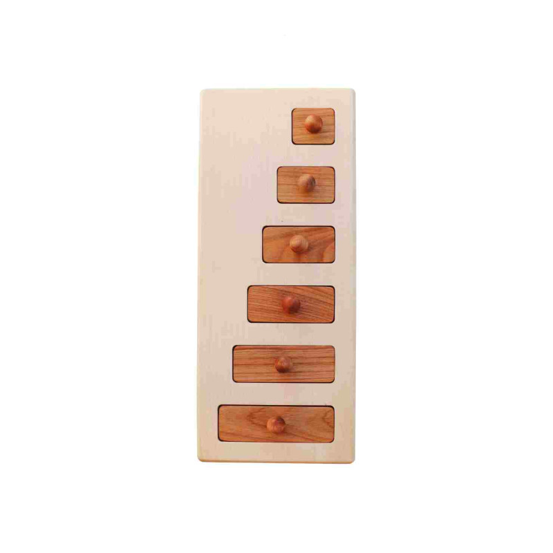 Drewniana Układanka Puzzle Klocki...