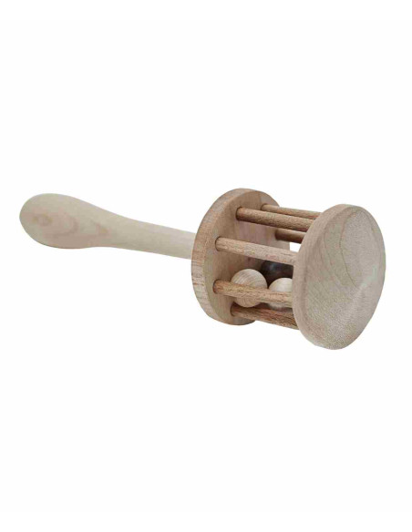 Drewniana Grzechotka Lelek