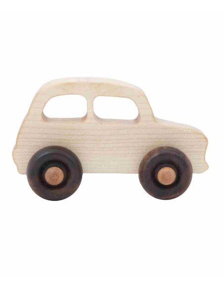 Drewniana Zabawka na Kółkach Auto Little French