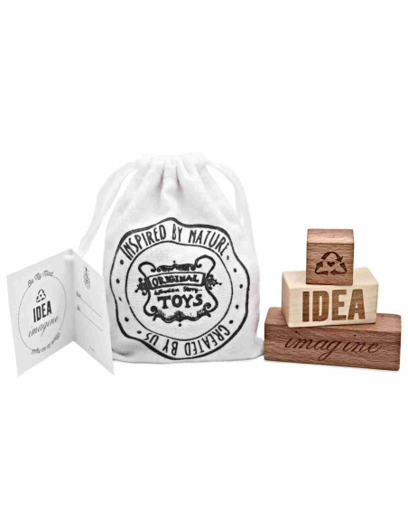 Klocki Drewniane Mam to na Myśli… Imagine, Idea 
