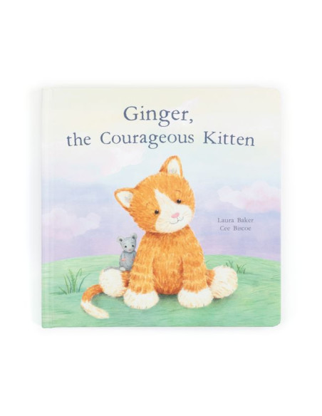 „Ginger, the Courageous Kitten” Książeczka dla Dzieci