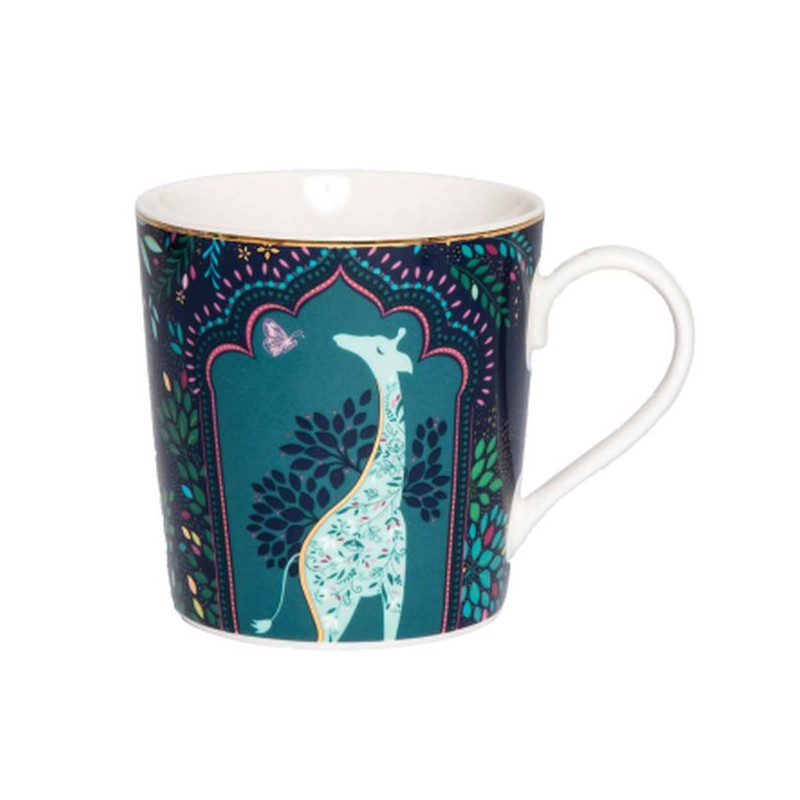 India Żyrafa – Kubek Porcelanowy 