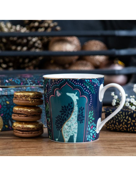 India Żyrafa – Kubek Porcelanowy 