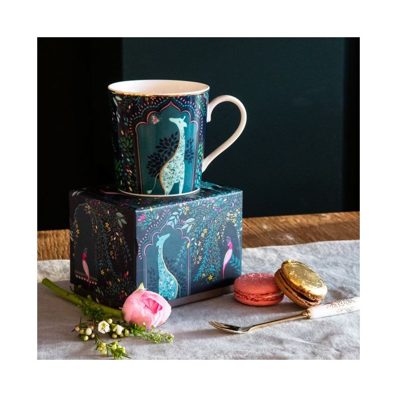 India Żyrafa – Kubek Porcelanowy 