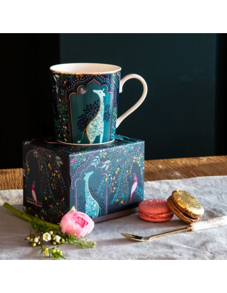 India Żyrafa – Kubek Porcelanowy 