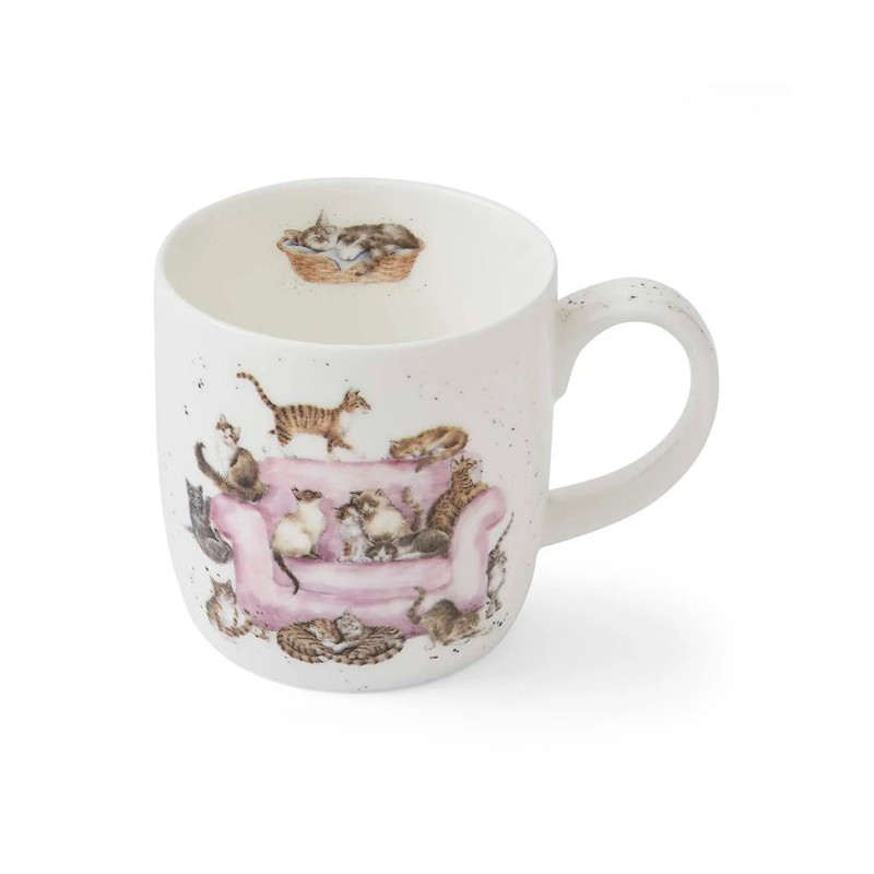 Kotki na Różowym Fotelu – Kubek...