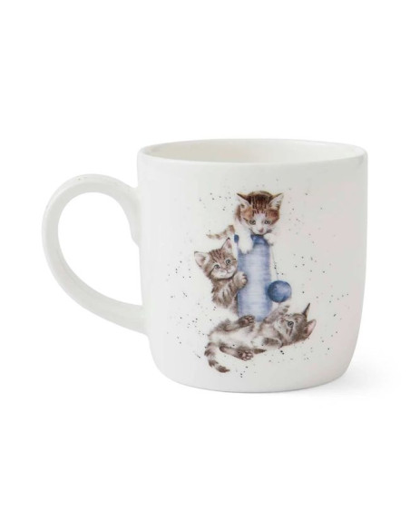 Kotki na Różowym Fotelu – Kubek Porcelanowy 310 ml