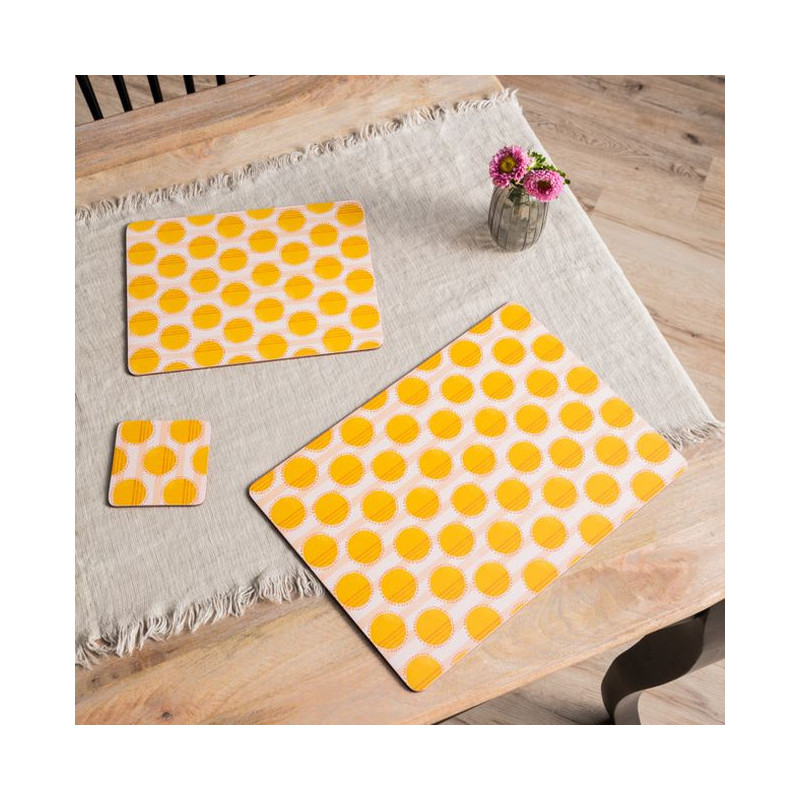 Kropki podkładki Małe Premium – 4 szt.