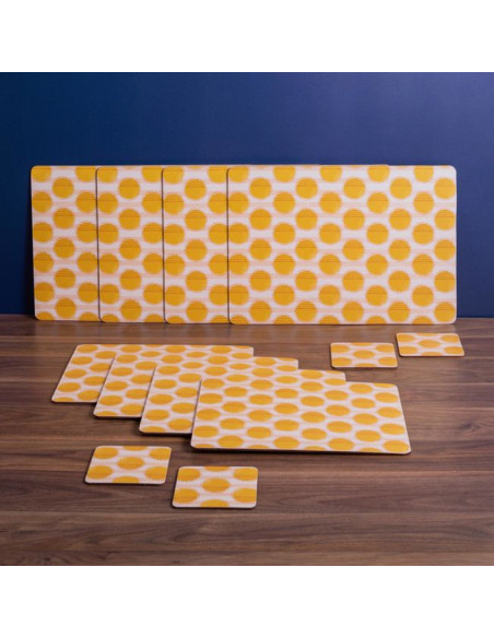 Kropki podkładki Małe Premium – 4 szt.