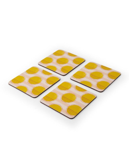 Kropki podkładki Małe Premium – 4 szt.