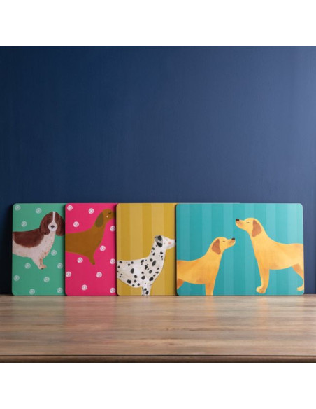 Psy Podkładki Średnie Premium – 4 szt.