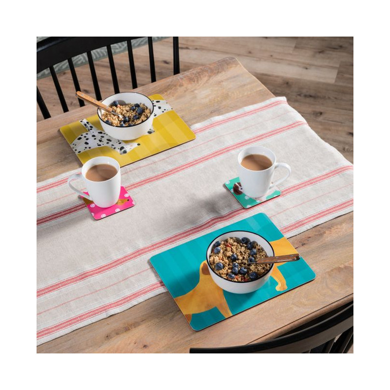 Psy Podkładki Średnie Premium – 4 szt.