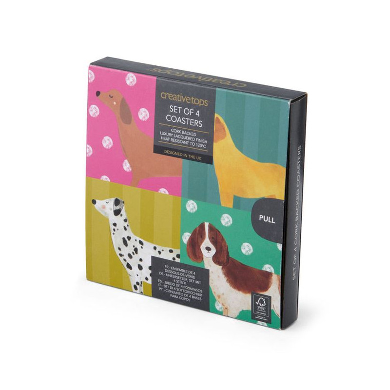 Psy Podkładki Małe – 4 szt.