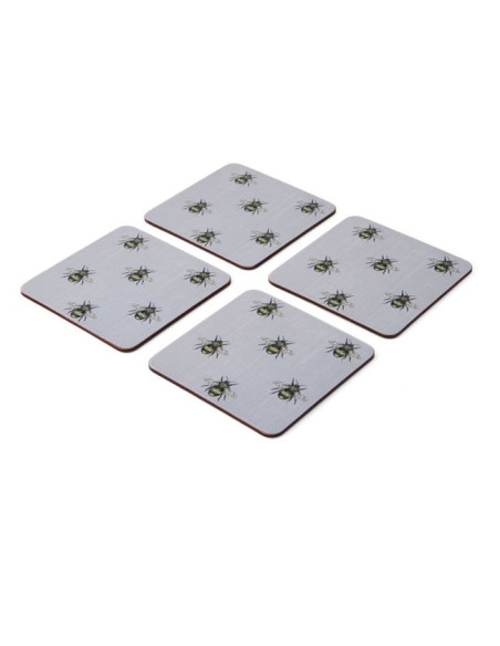 Pszczoły Podkładki Małe Premium – 4 szt.