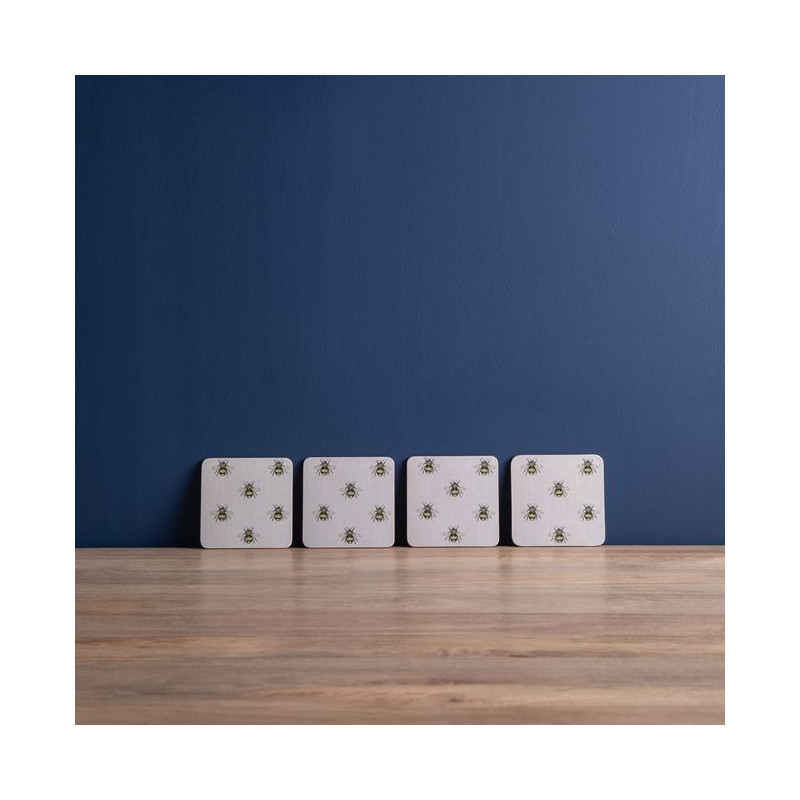 Pszczoły Podkładki Małe Premium – 4 szt.