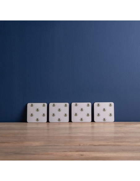 Pszczoły Podkładki Małe Premium – 4 szt.