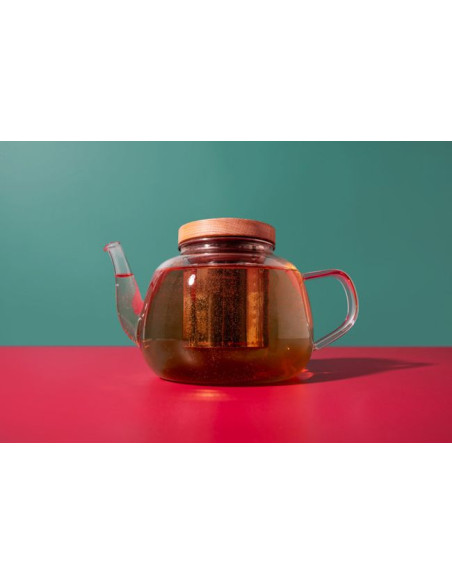 Szklany Dzbanek z Zaparzaczem i Pokrywką La Cafetière Rialto – 4 Filiżanki, 1,2 L