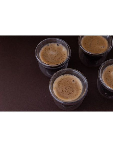 Zestaw 4 Filiżanek Espresso La Cafetière z Podwójnymi Ściankami